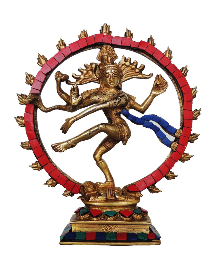Brass Nataraj — 8.5"