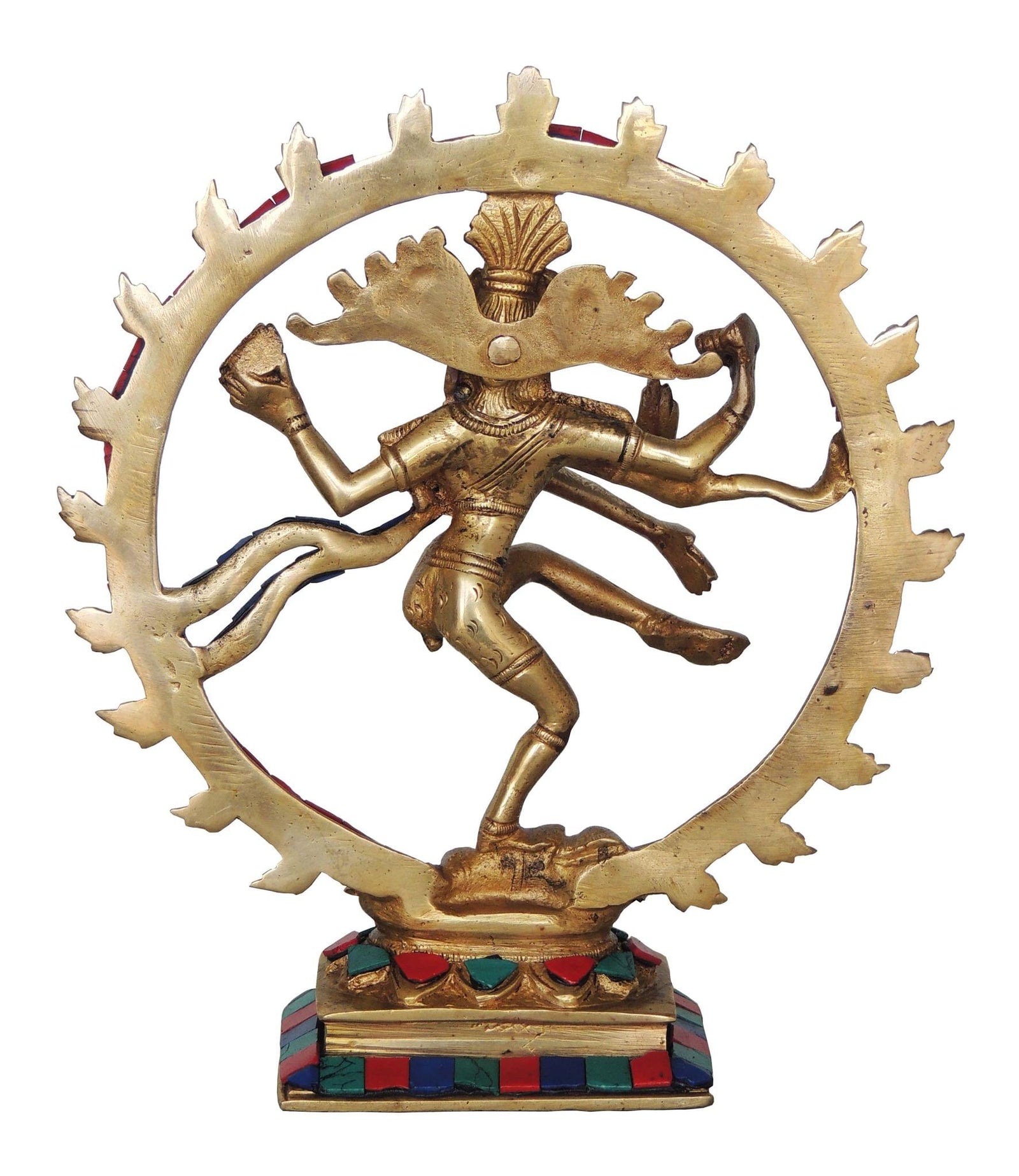 Brass Nataraj — 8.5"