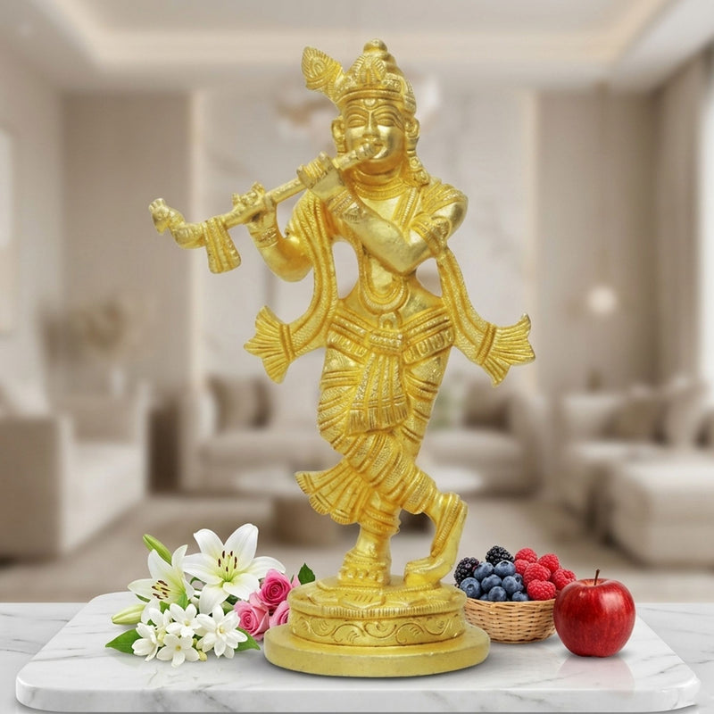 Brass Krishna