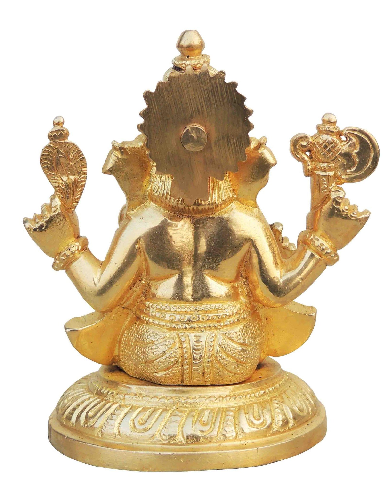 Brass Ganesh — 4.7"