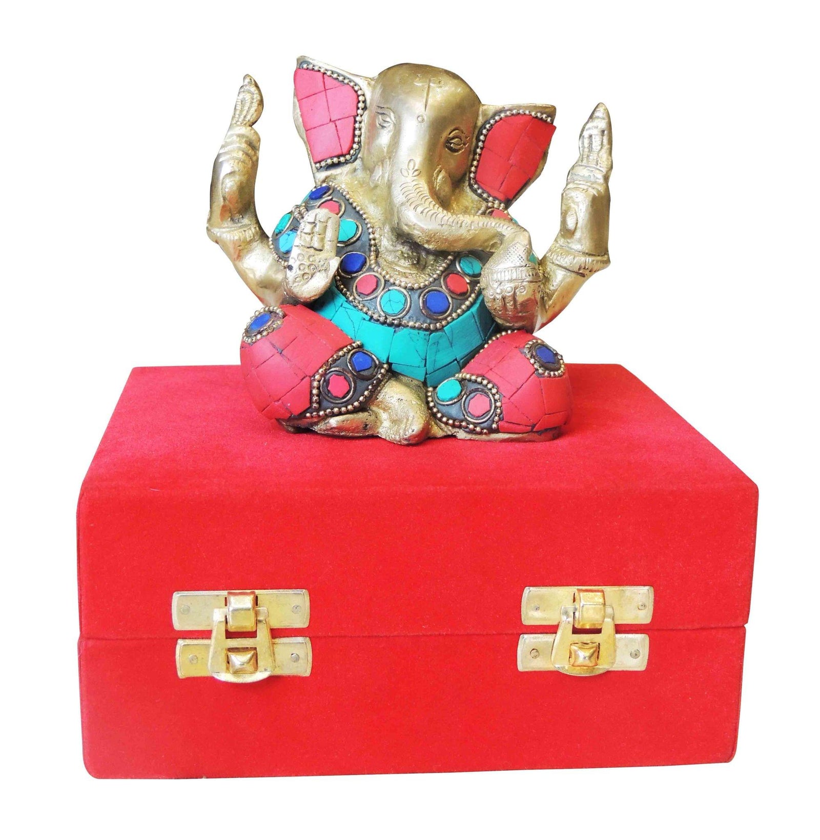 Brass Ganesh — 4.5"