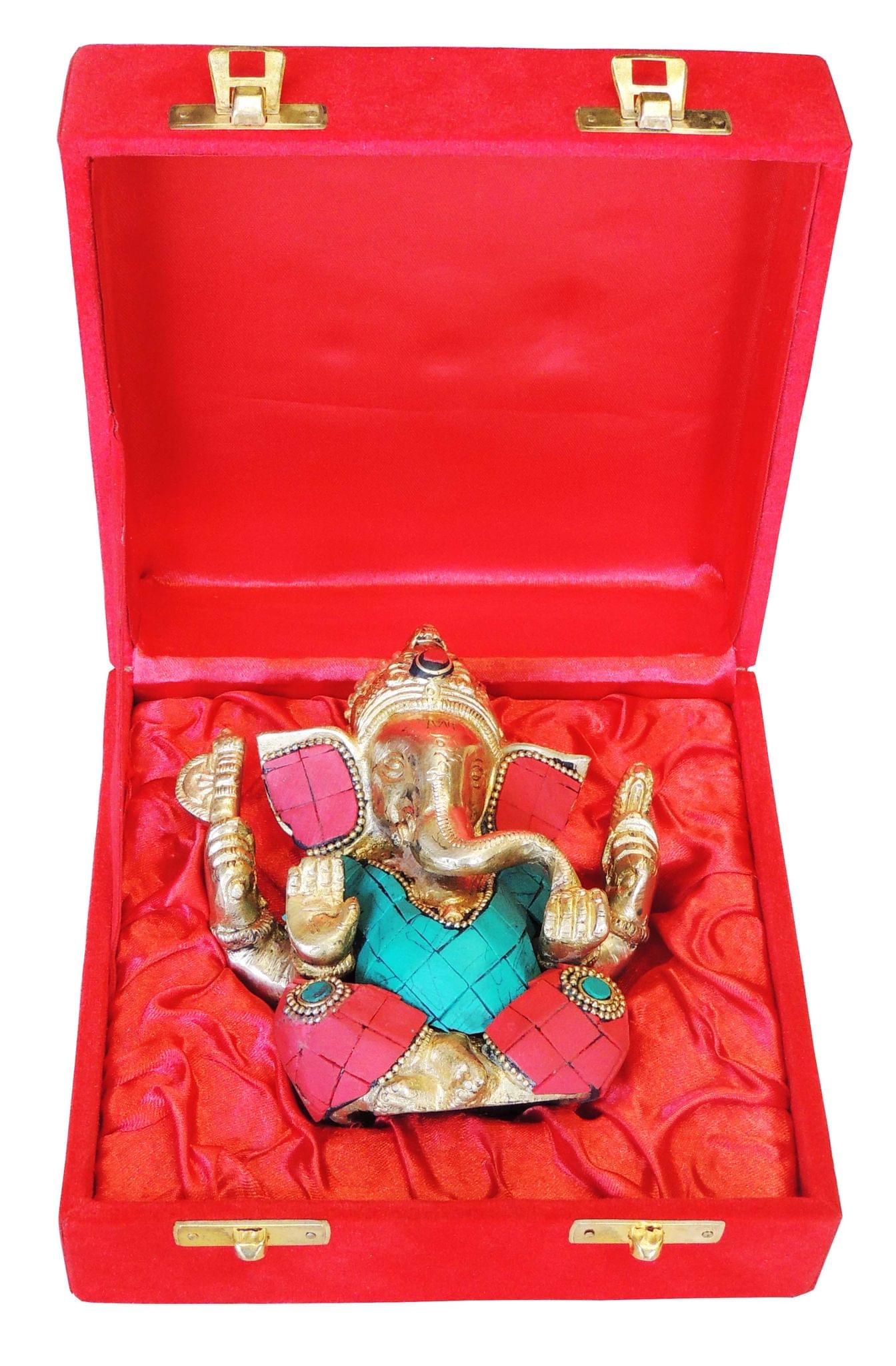 Brass Ganesh — 4.5"