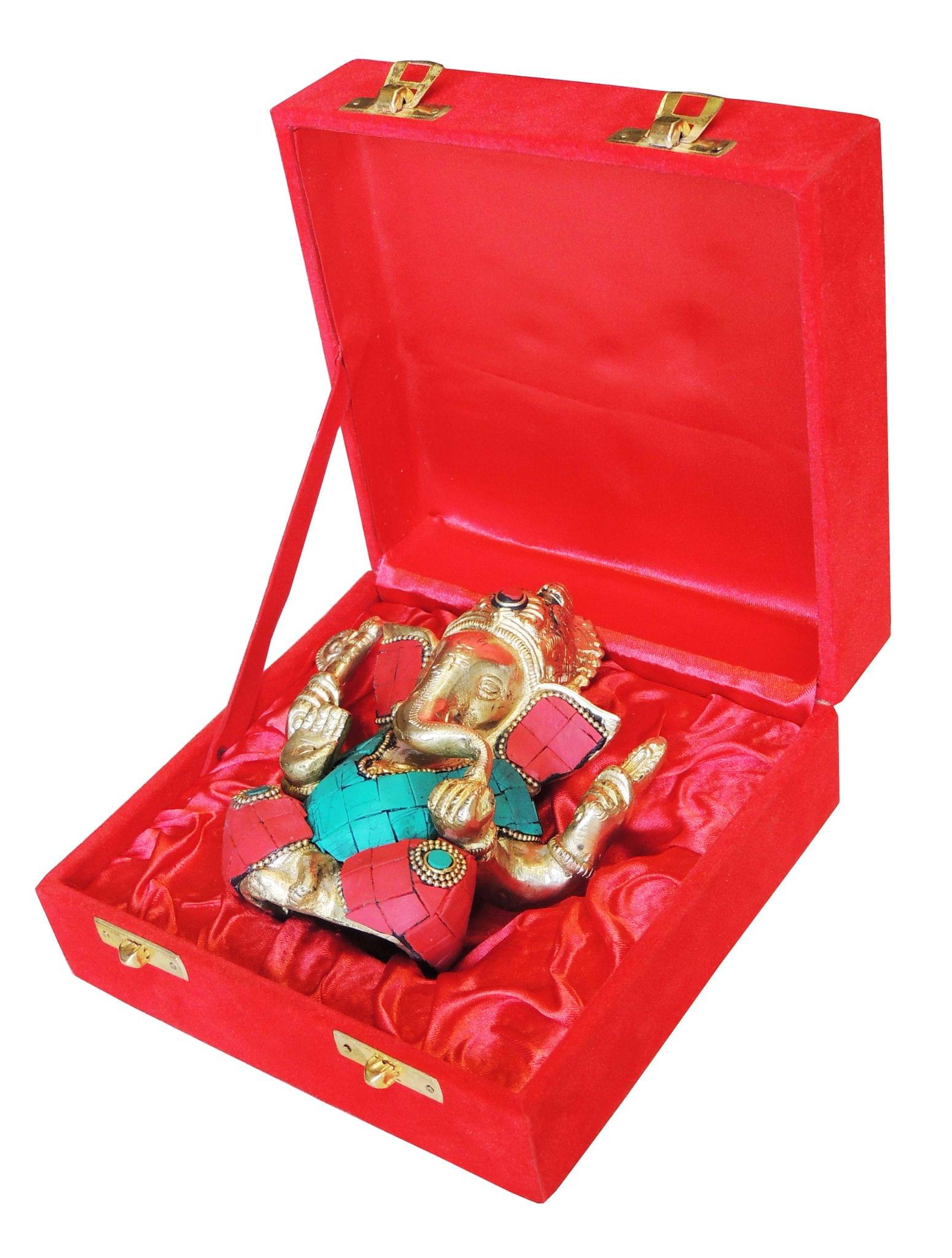 Brass Ganesh — 4.5"