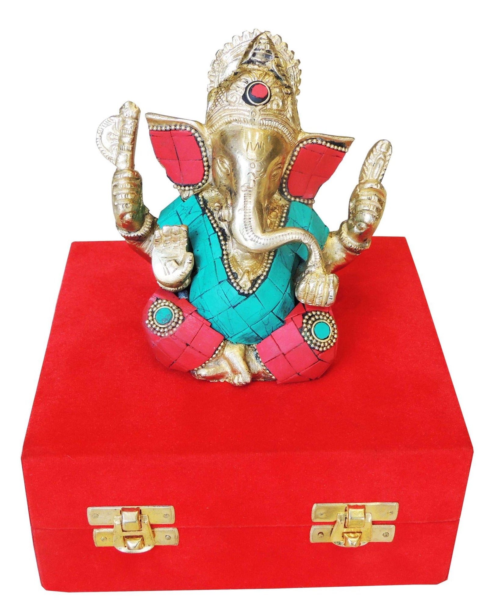 Brass Ganesh — 4.5"