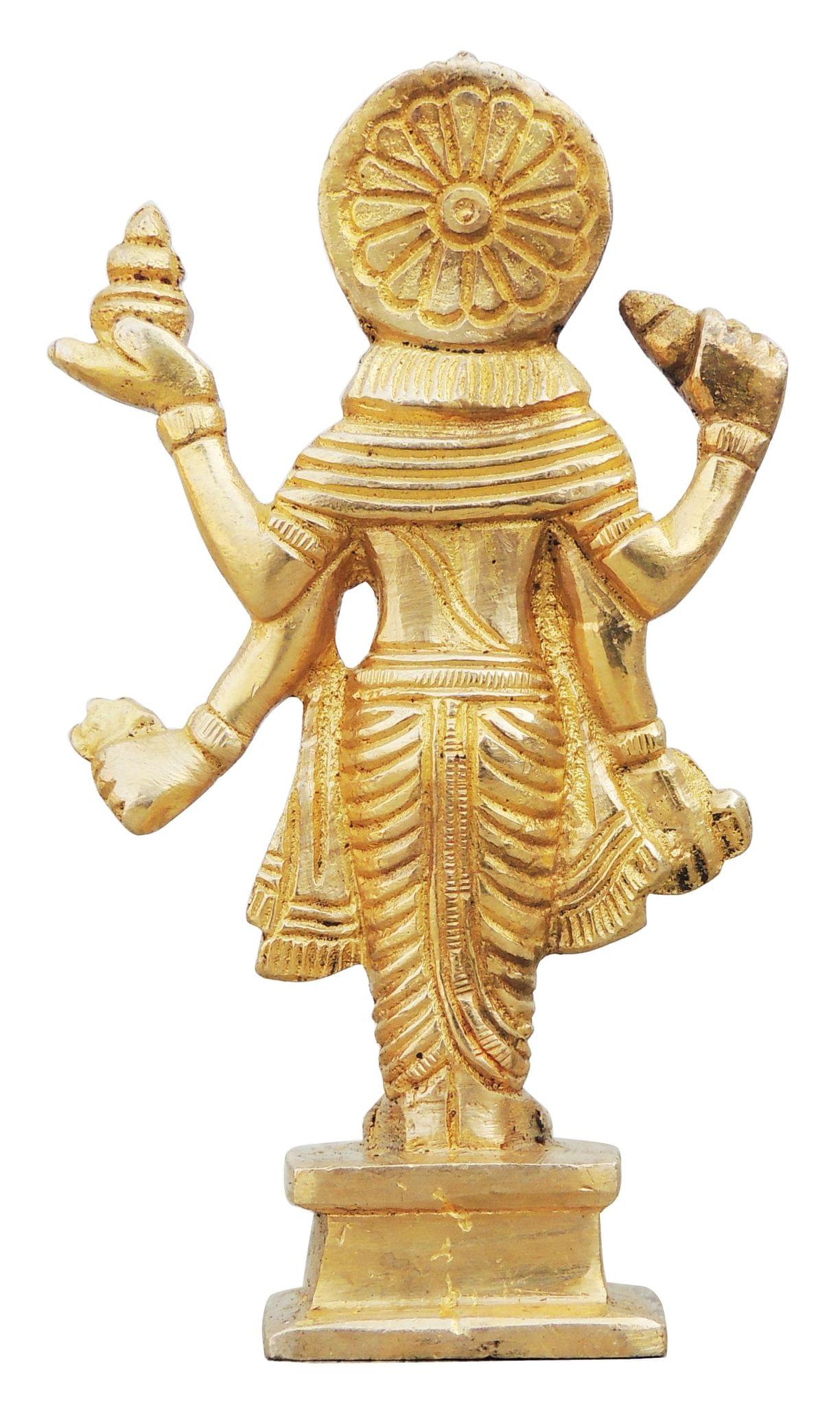 Brass Dhanvantri — 5"