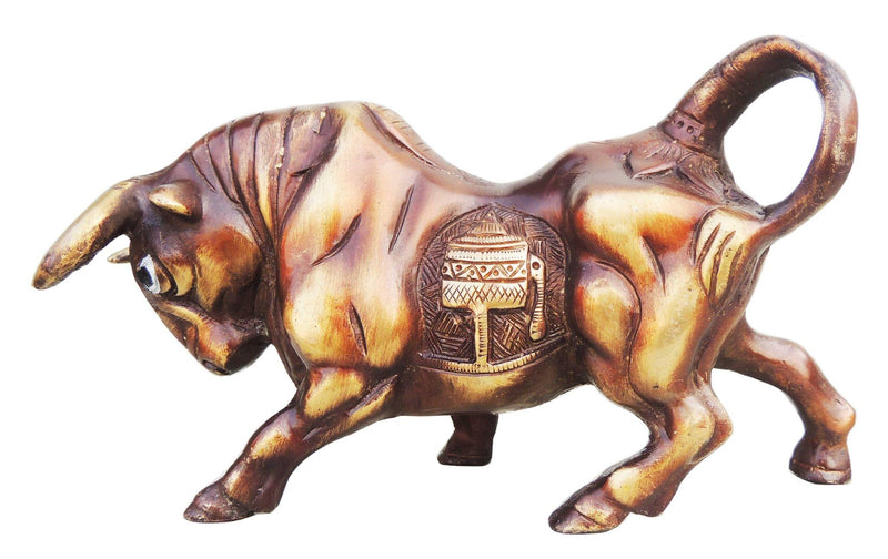 Brass Runnng Bull — 4.5"