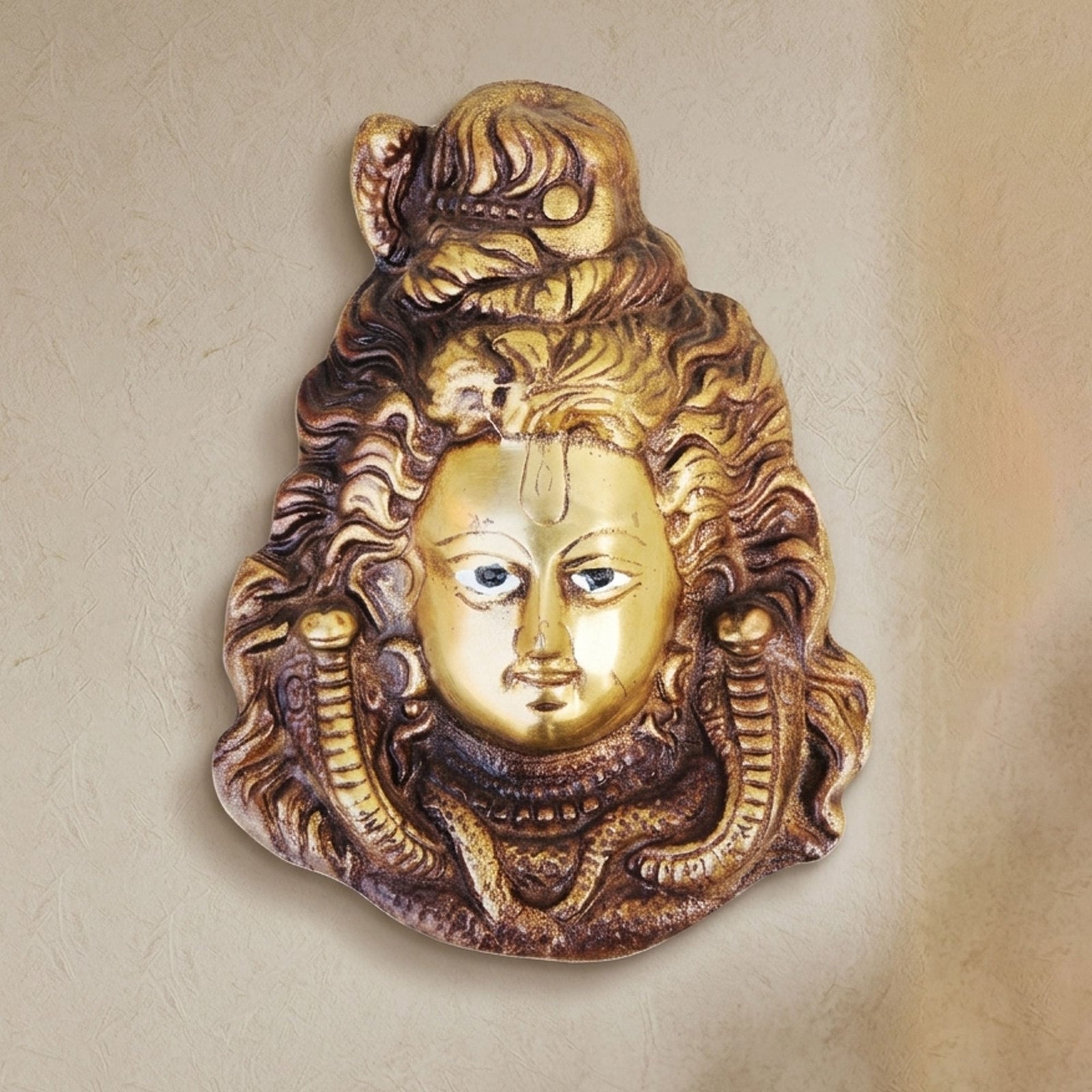 Brass Shiva — 6.2"