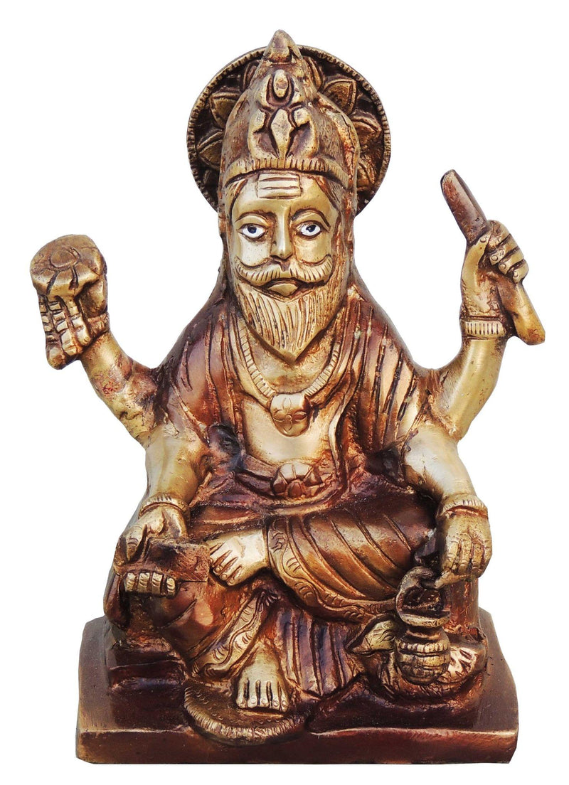 Brass Vishwakarma — 7.5"