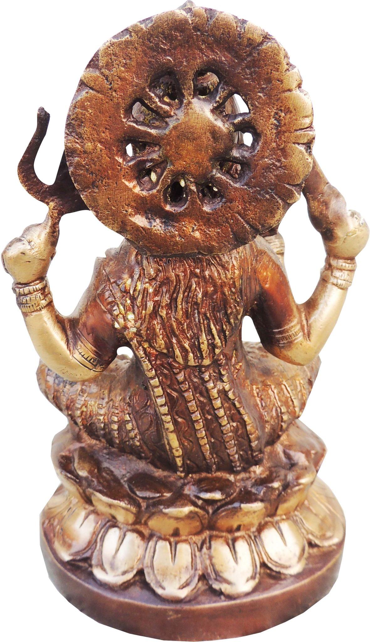 Brass Santoshi Maa — 8.5"