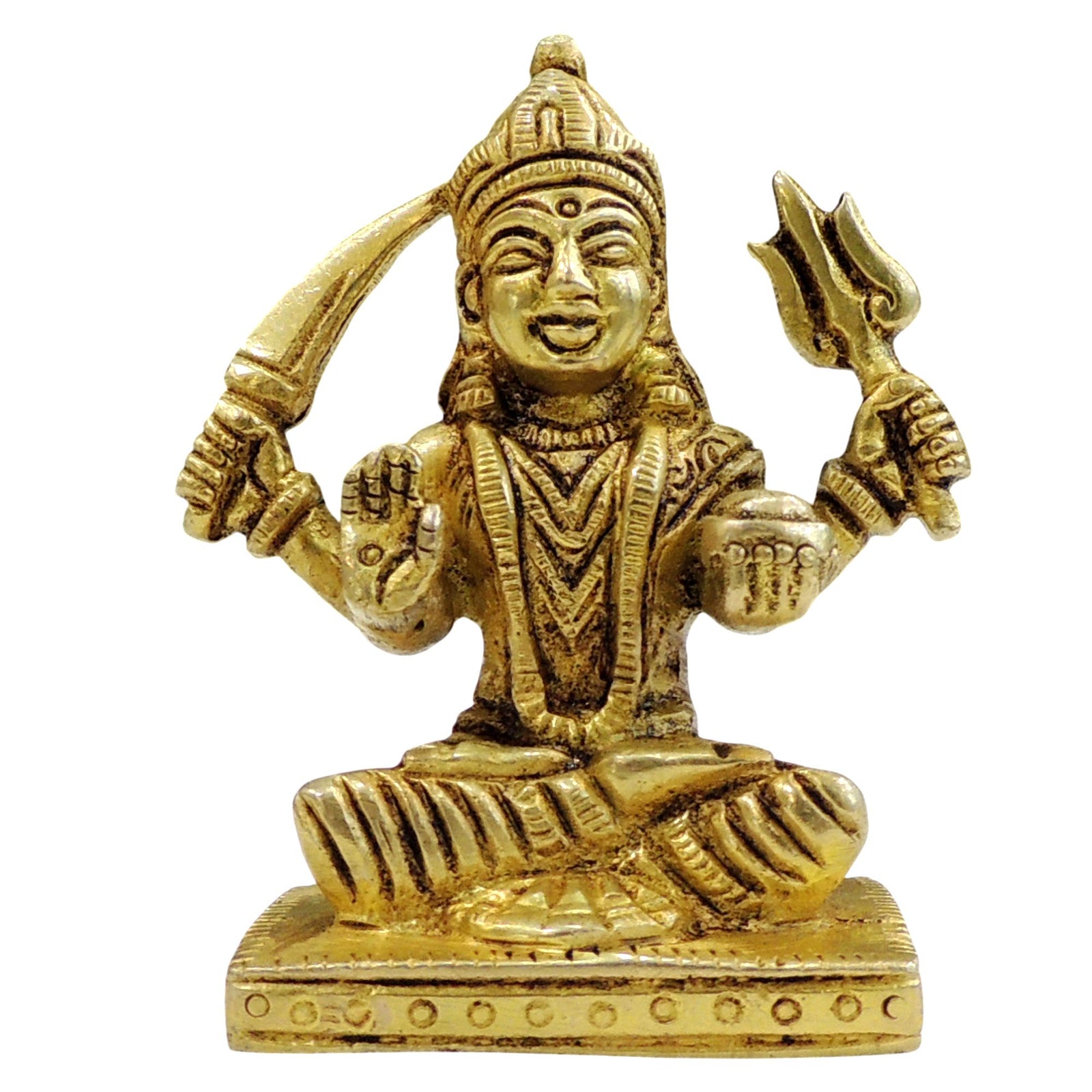 Brass Santoshi Mata — 3"