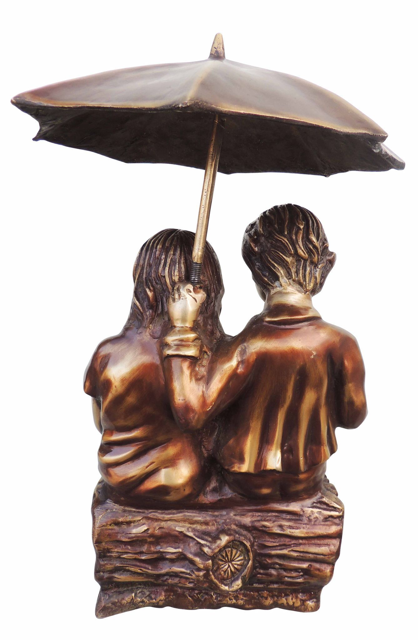 Brass Sitting Child Umbrella — 20"