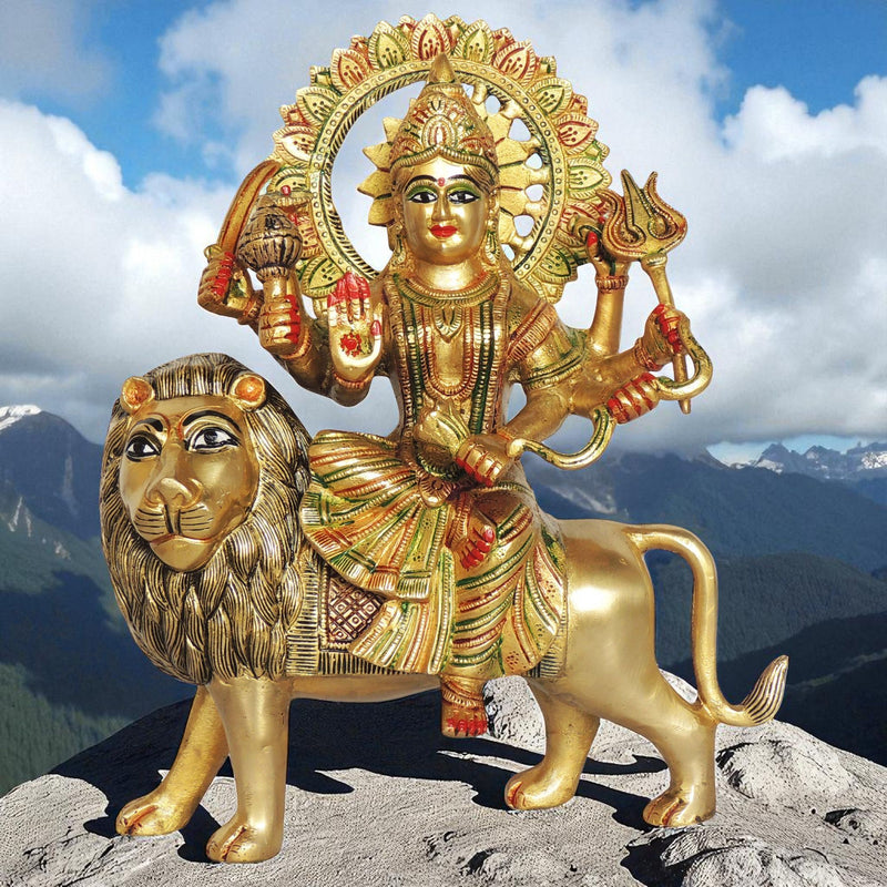 Brass Durgaji Colour — 12"