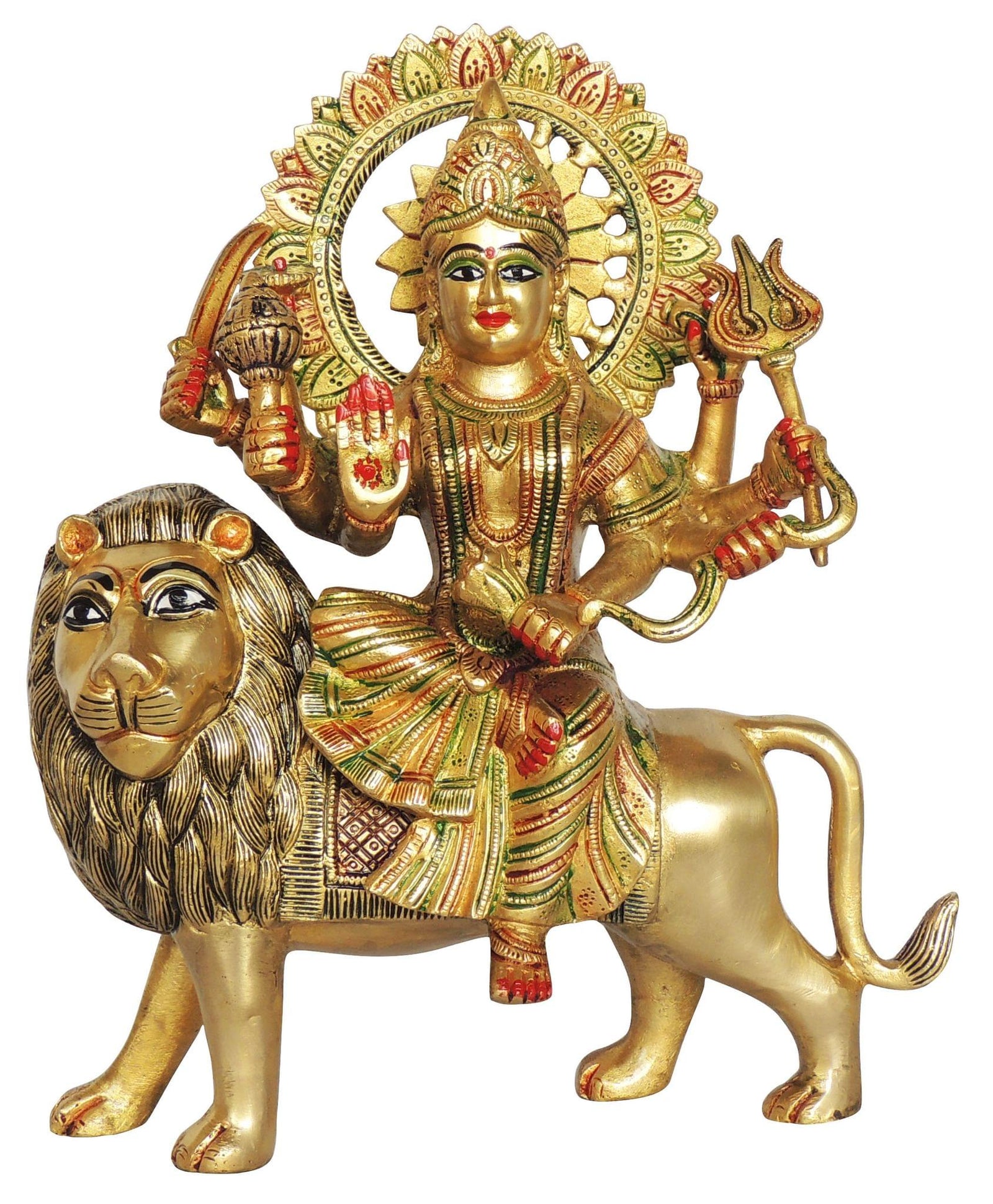 Brass Durgaji Colour — 12"