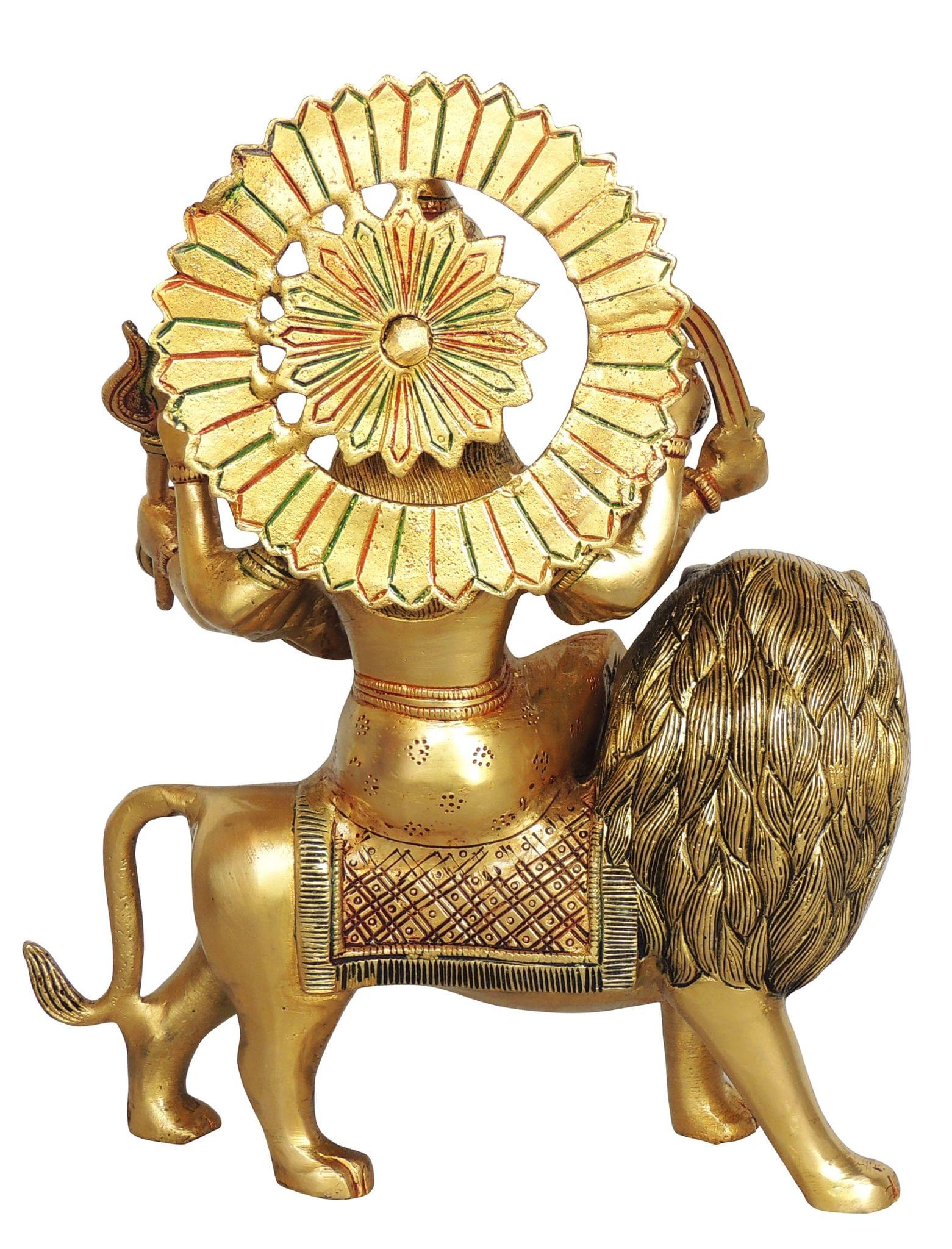 Brass Durgaji Colour — 12"