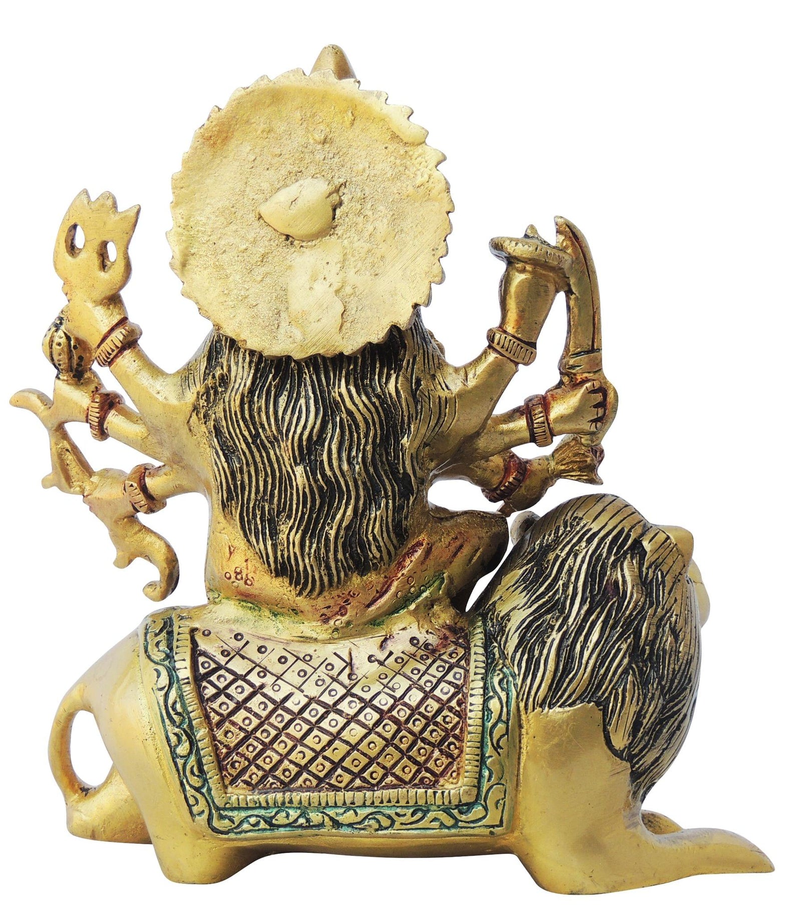 Brass Durga — 7"