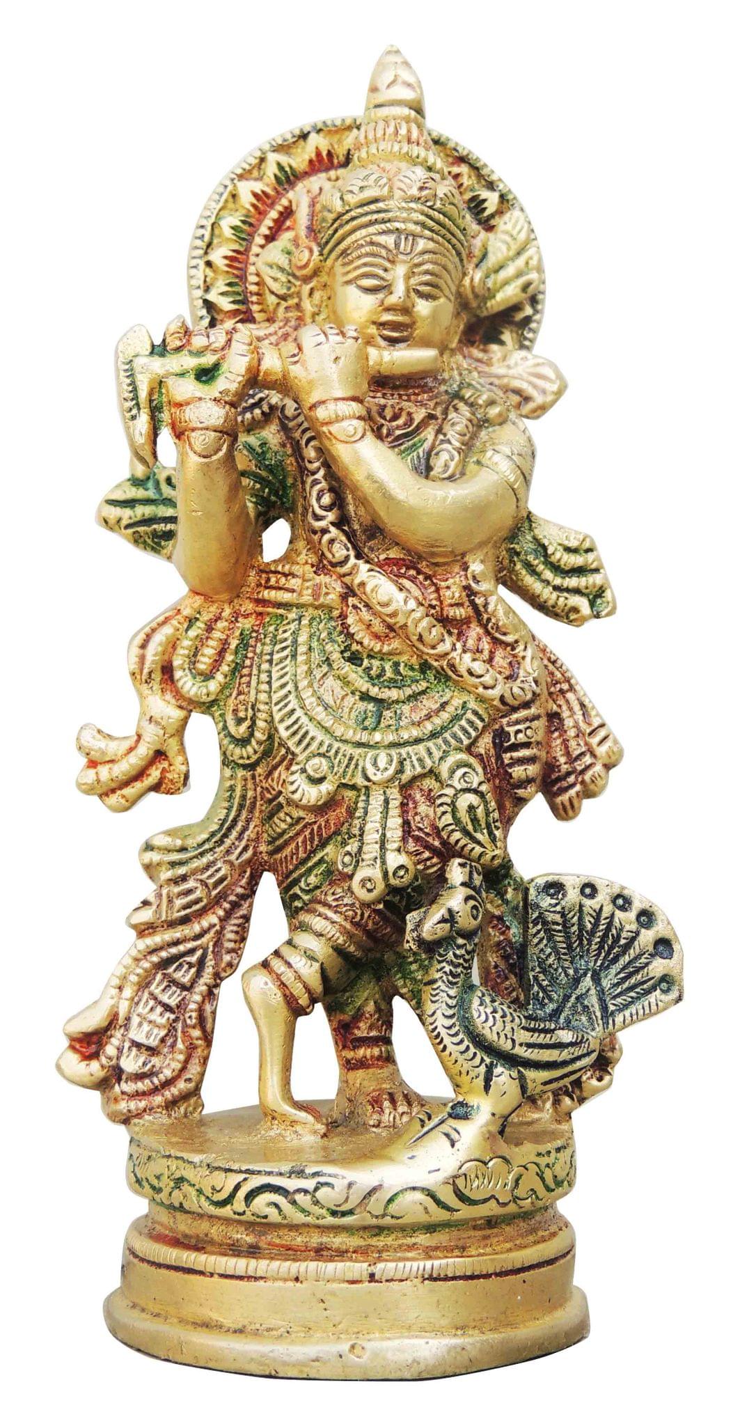Brass Krishna