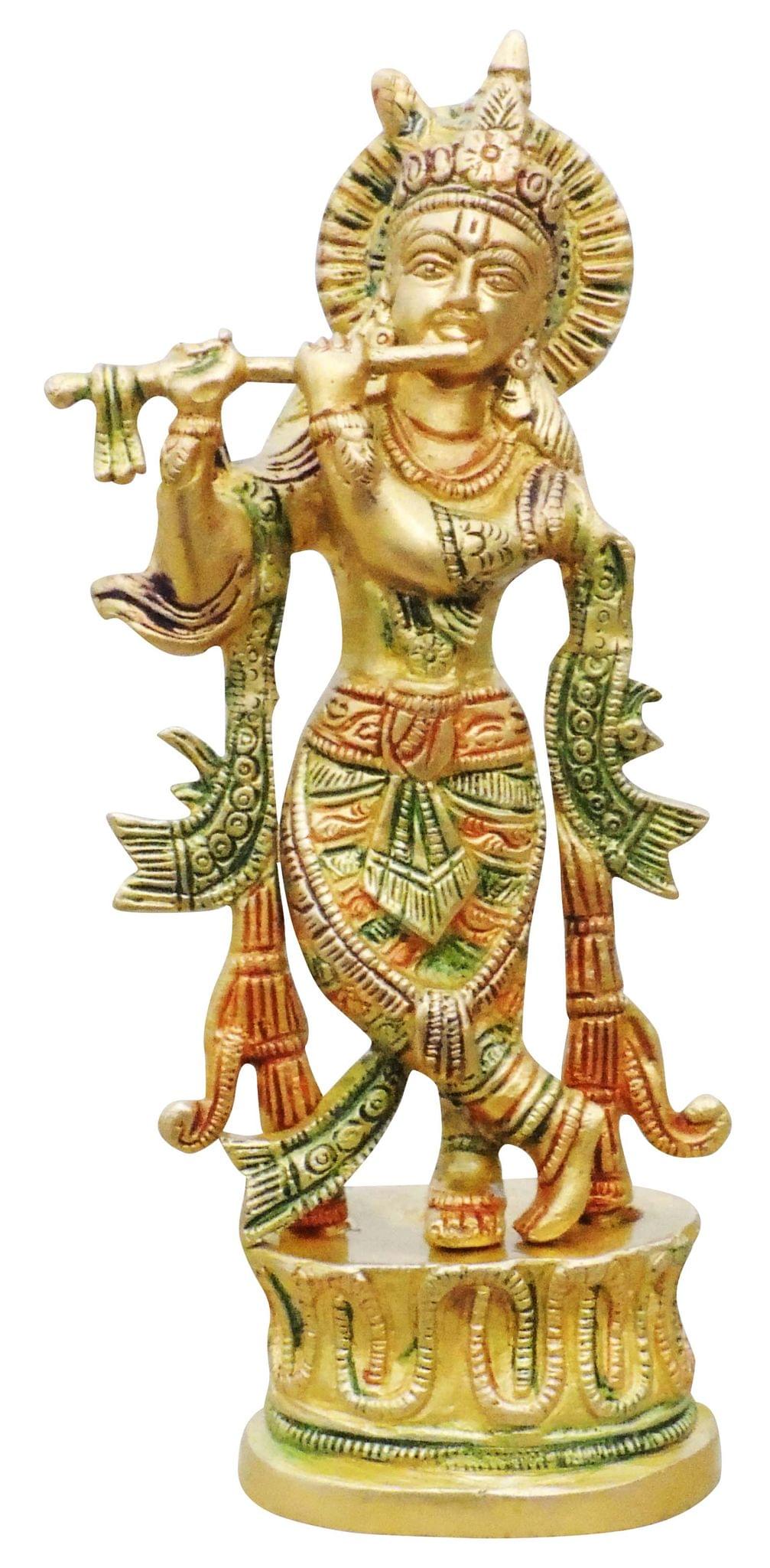 Brass Krishna