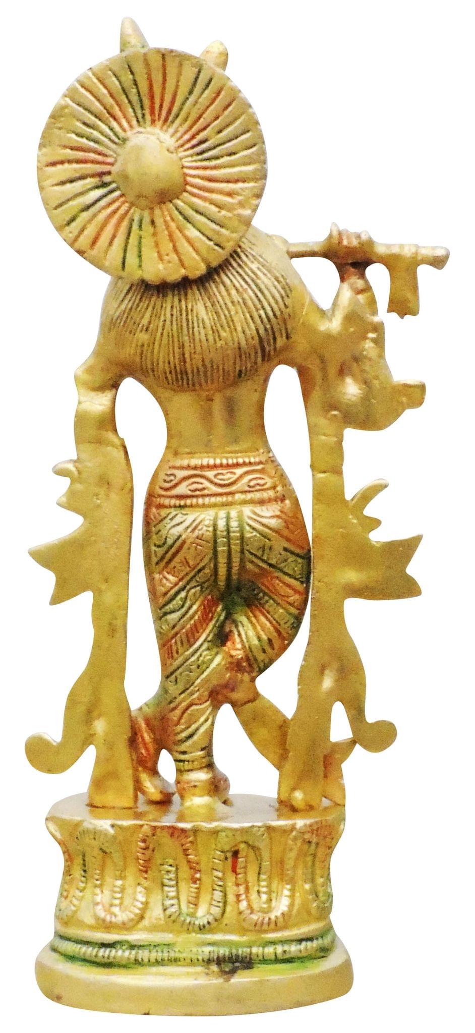Brass Krishna