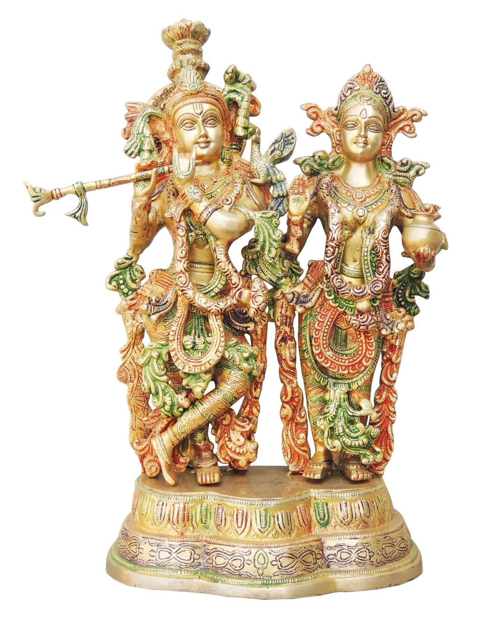 Brass Krishna