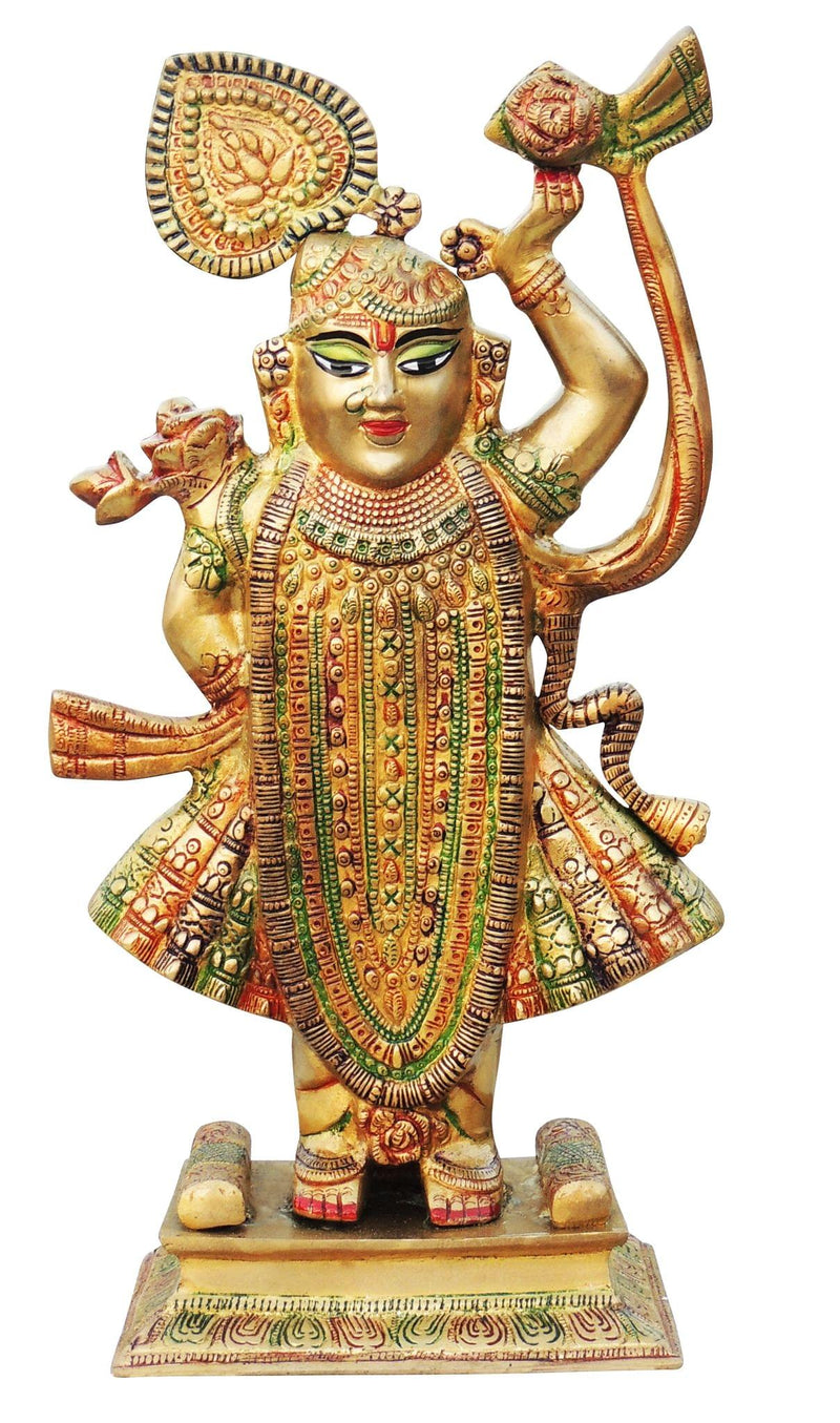 Brass Krishna — 17.5"