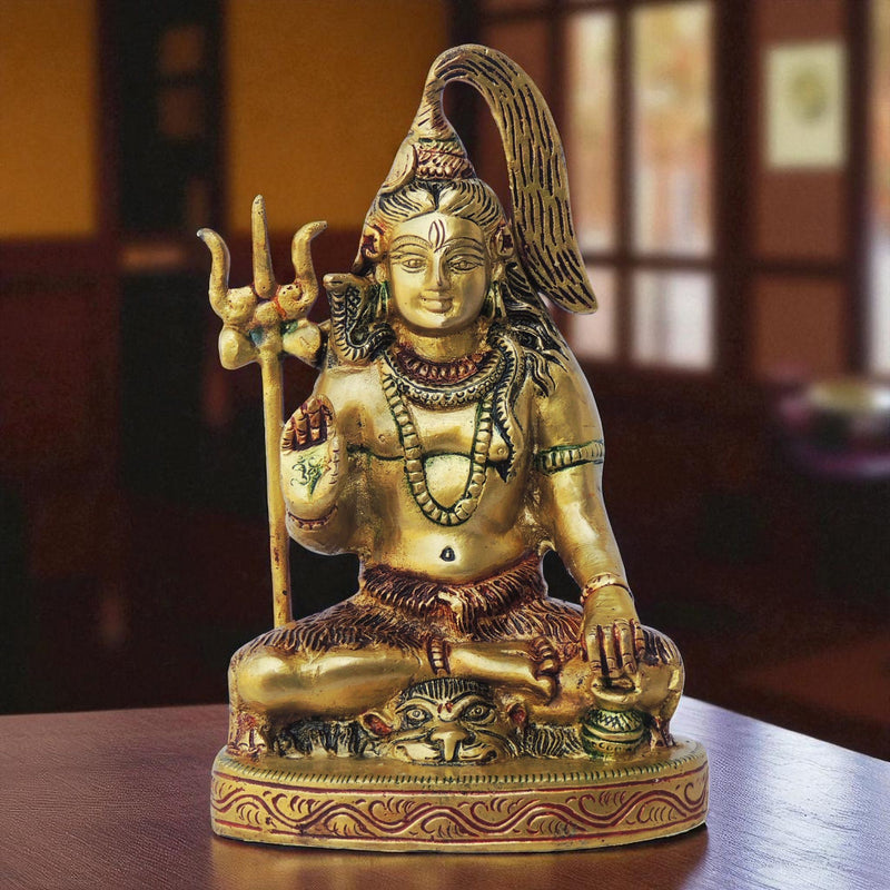 Brass Shiva — 7"