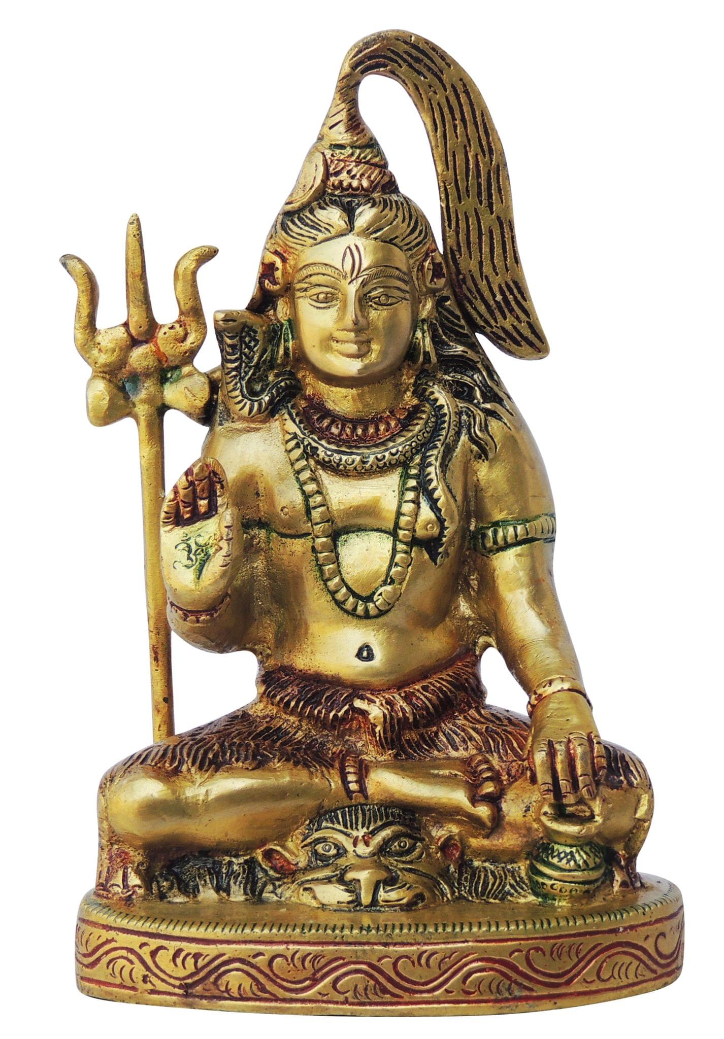 Brass Shiva — 7"