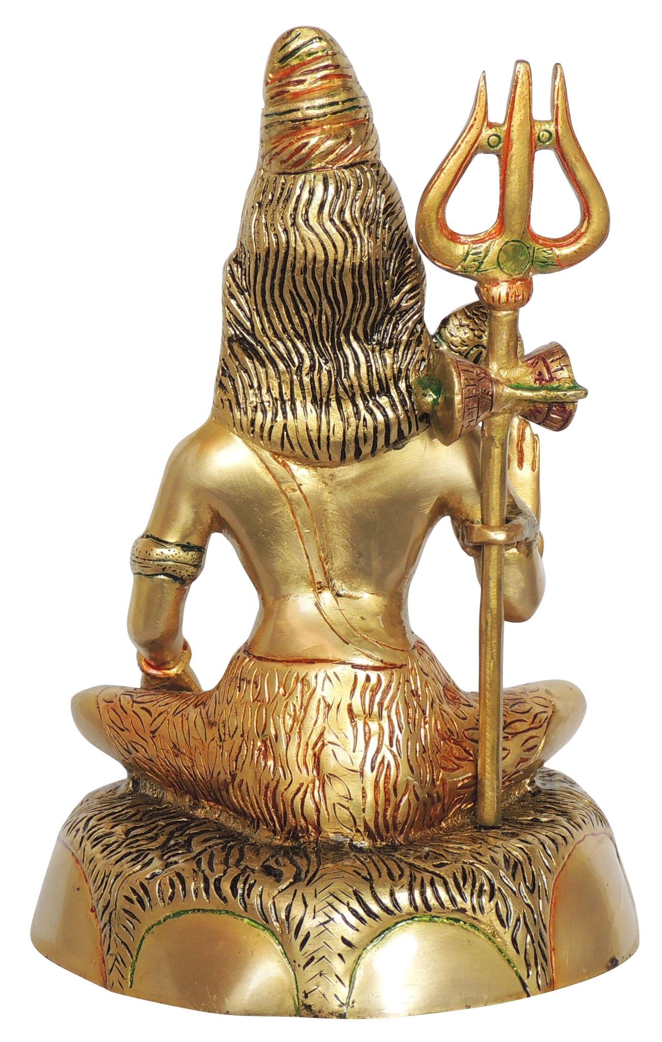 Brass Shiva — 11"
