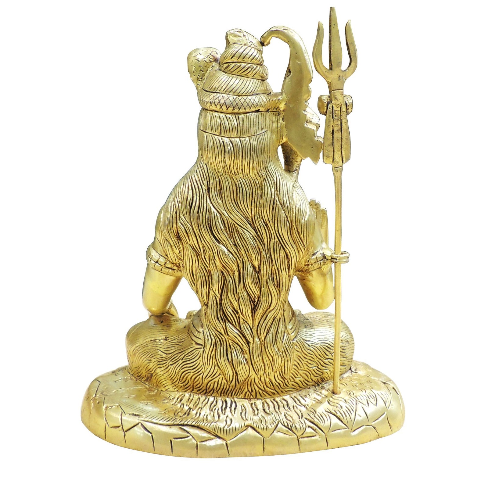 Brass Shiva — 10.5"