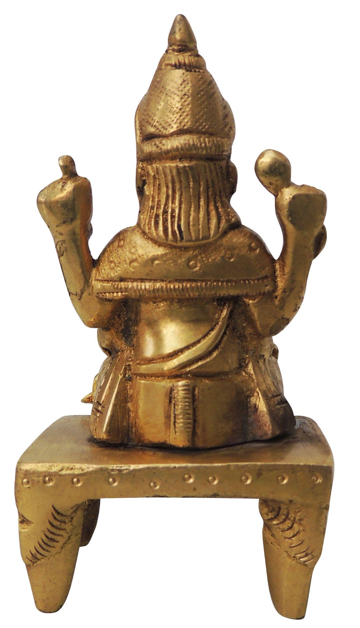 Brass Vishwakarma — 4"