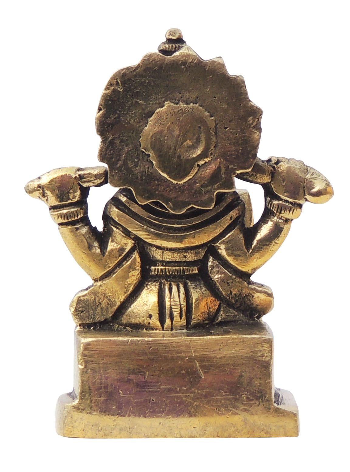 Brass Vishwakarma — 3"
