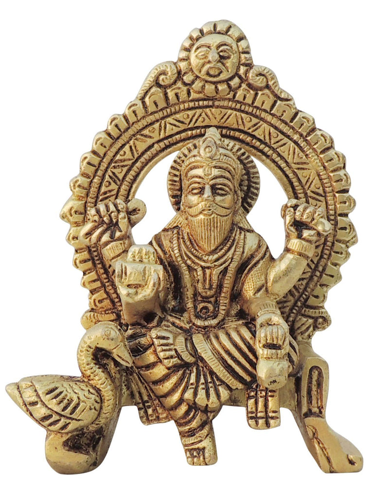 Brass Vishwakarma — 4.5"