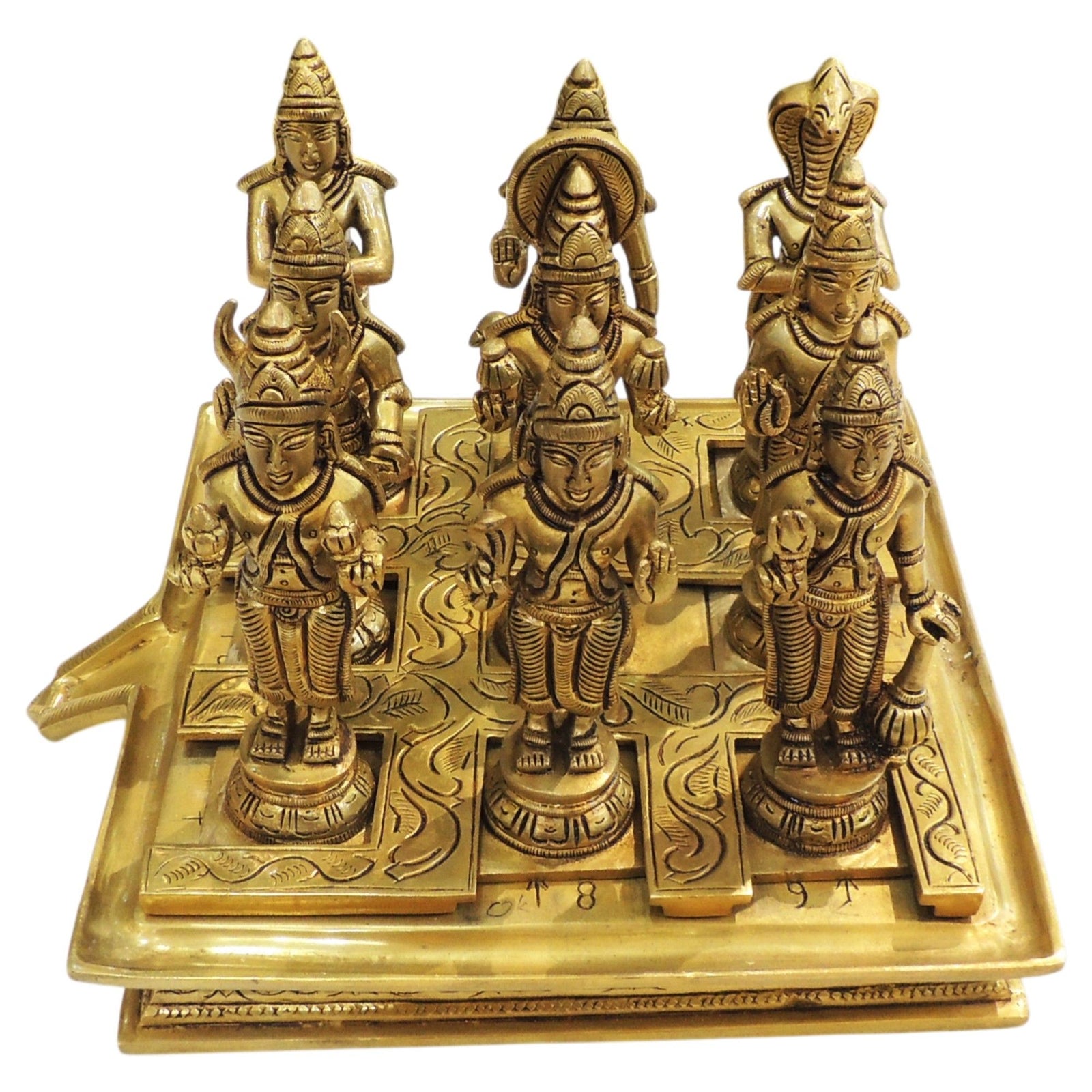 Brass 9 Planets, Navagraha — 7"