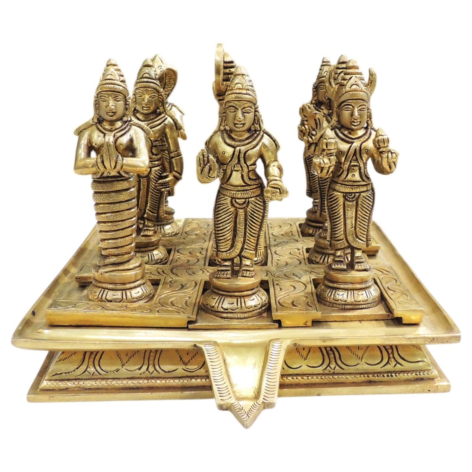 Brass 9 Planets, Navagraha — 7"