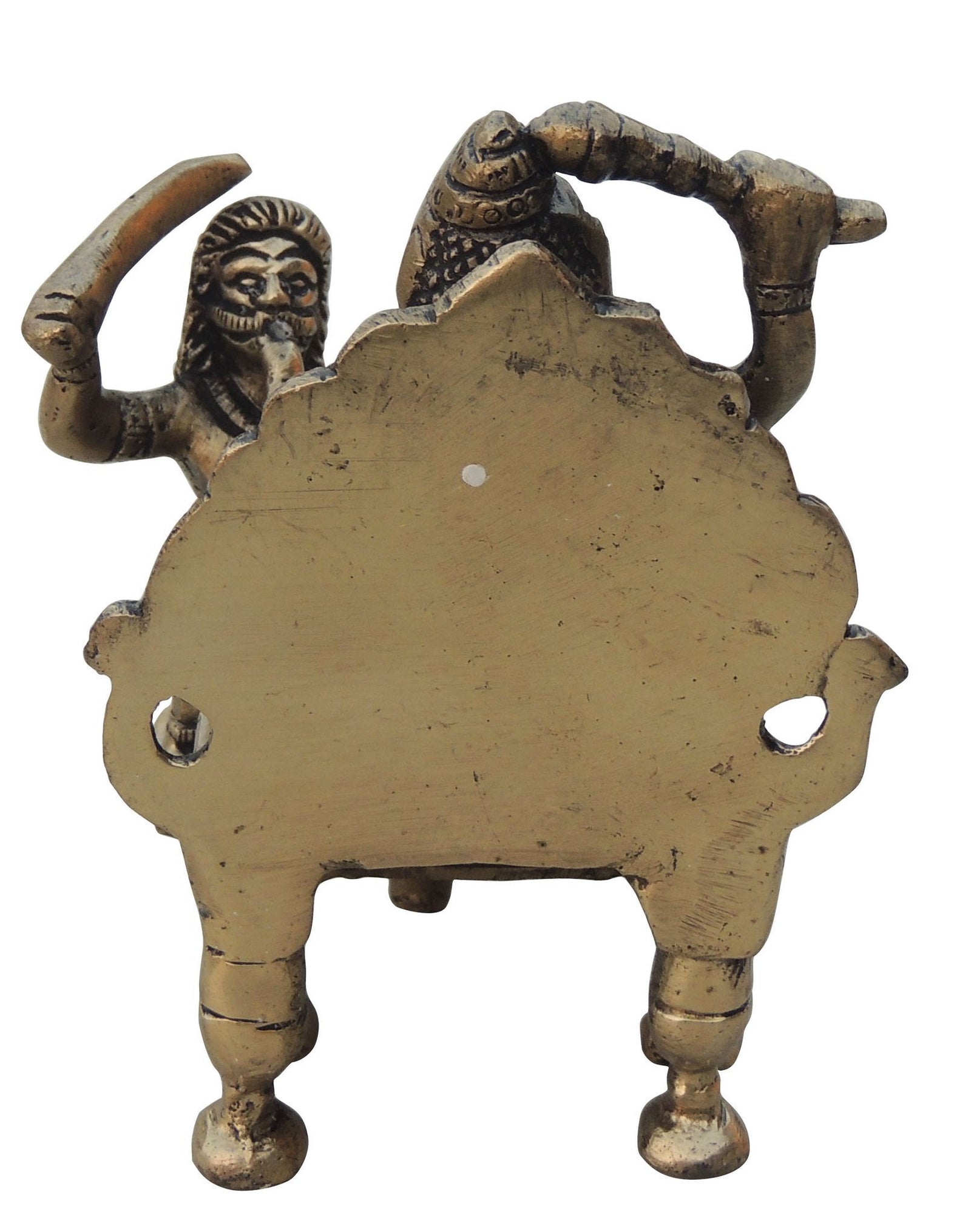 Brass Baglamukhi — 5"