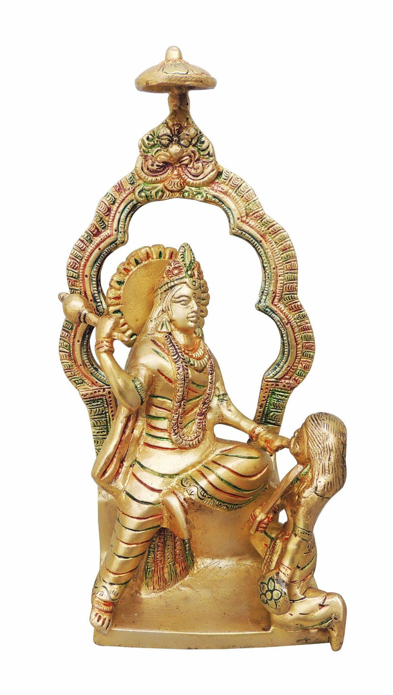 Brass BaglaMukhi — 10.5"