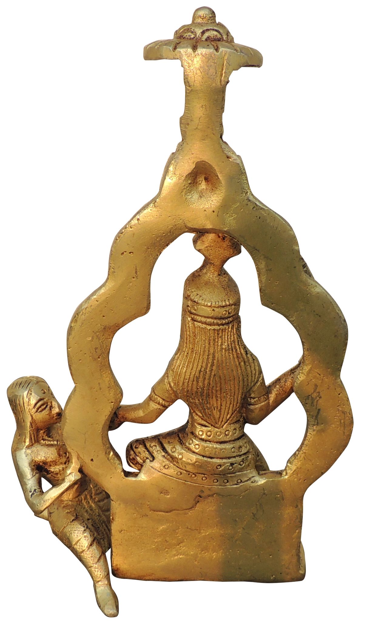 Brass BaglaMukhi — 7"