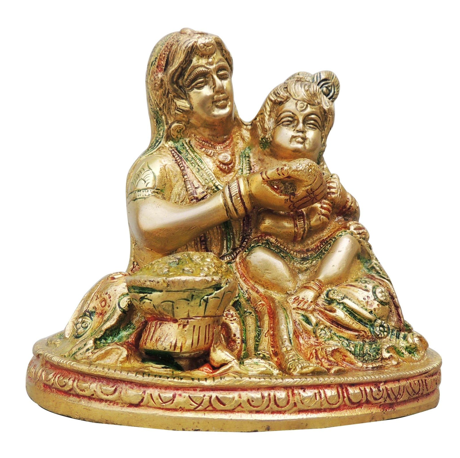 Brass Krishna — 5.5"