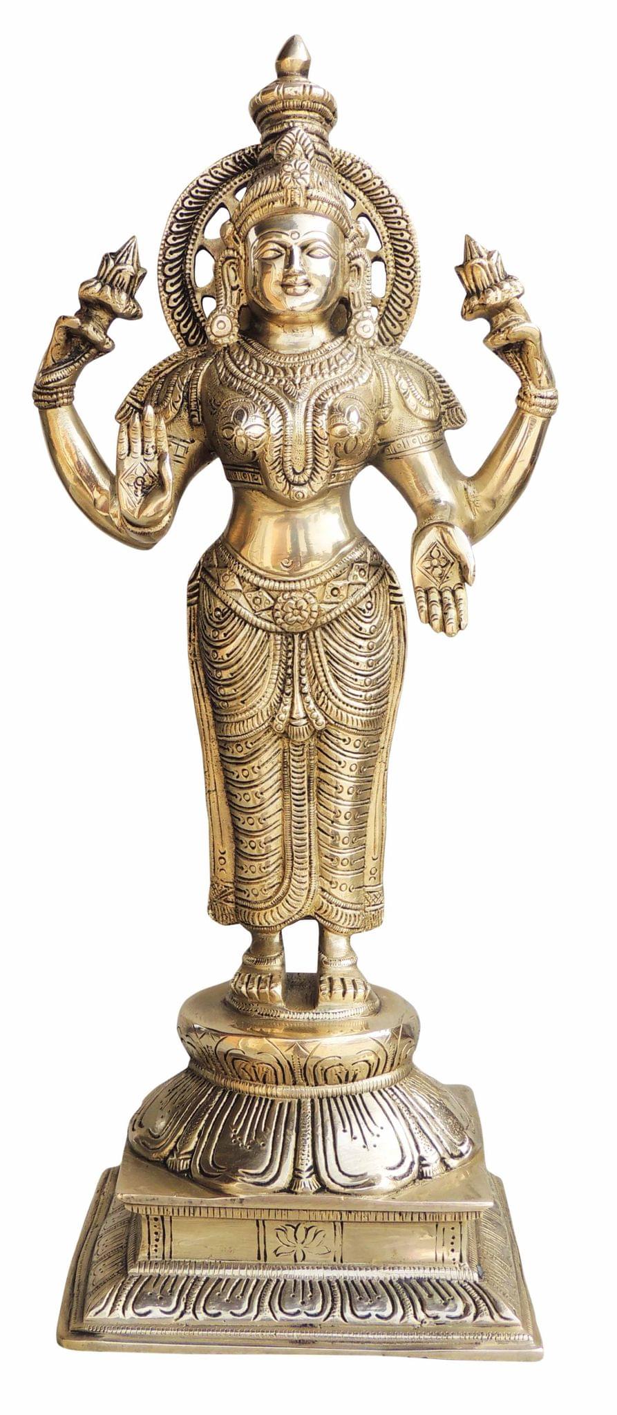 Brass Lakshmi — 17"