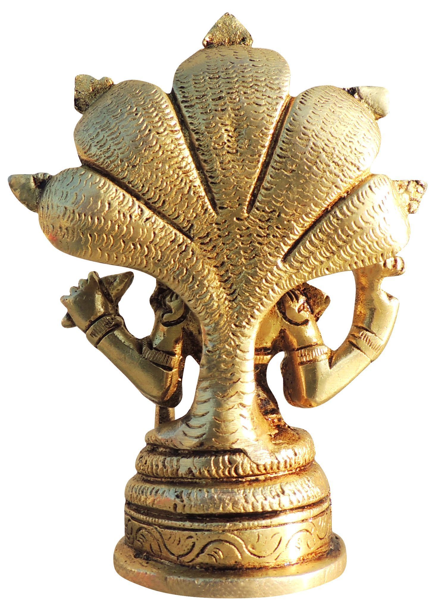 Brass Vishnu — 4.7"
