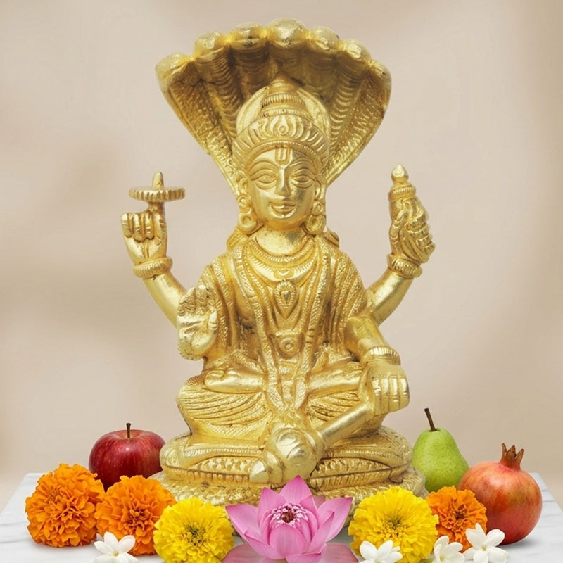 Brass Nariane Sheshnaag — 5"