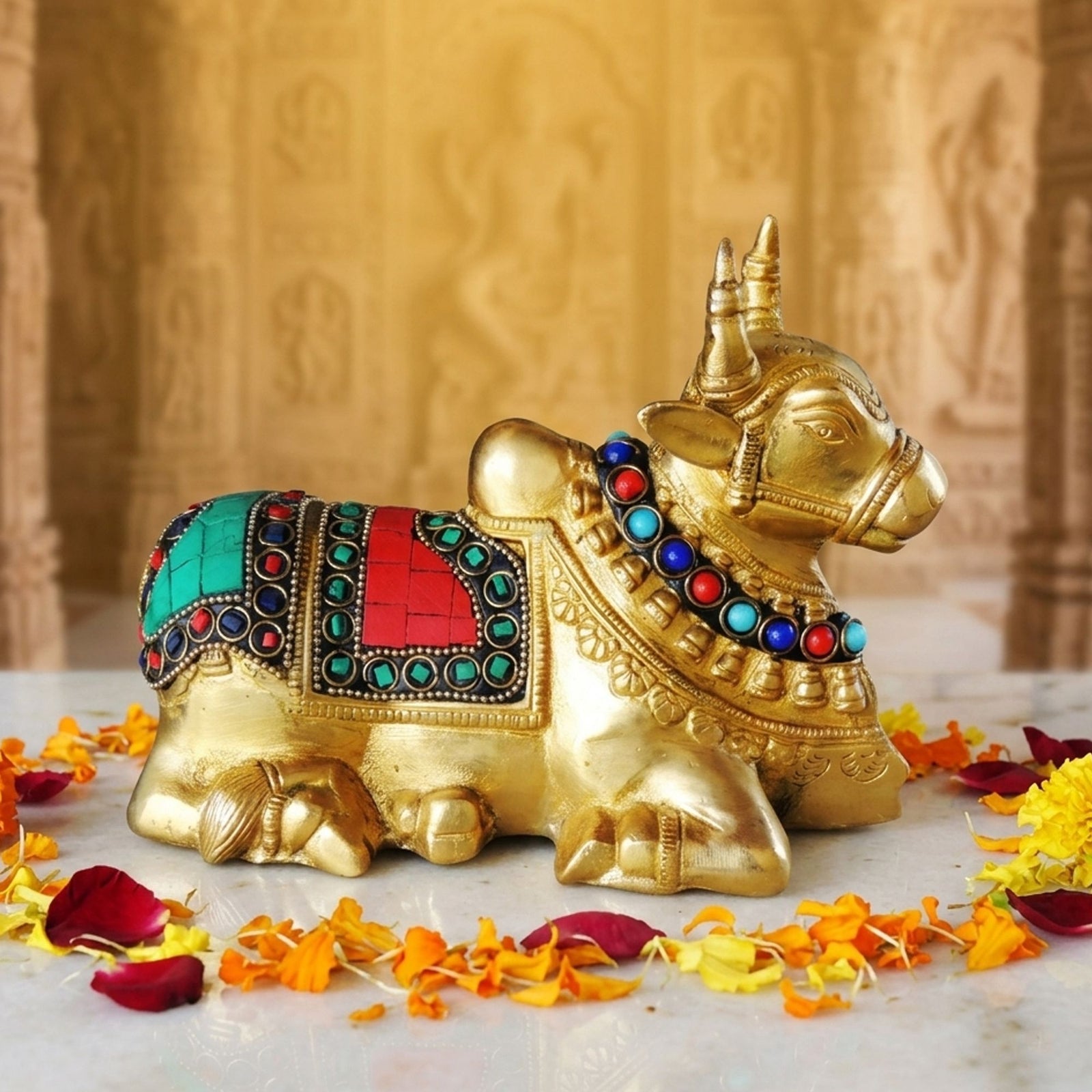 Brass Ganesh — 5"