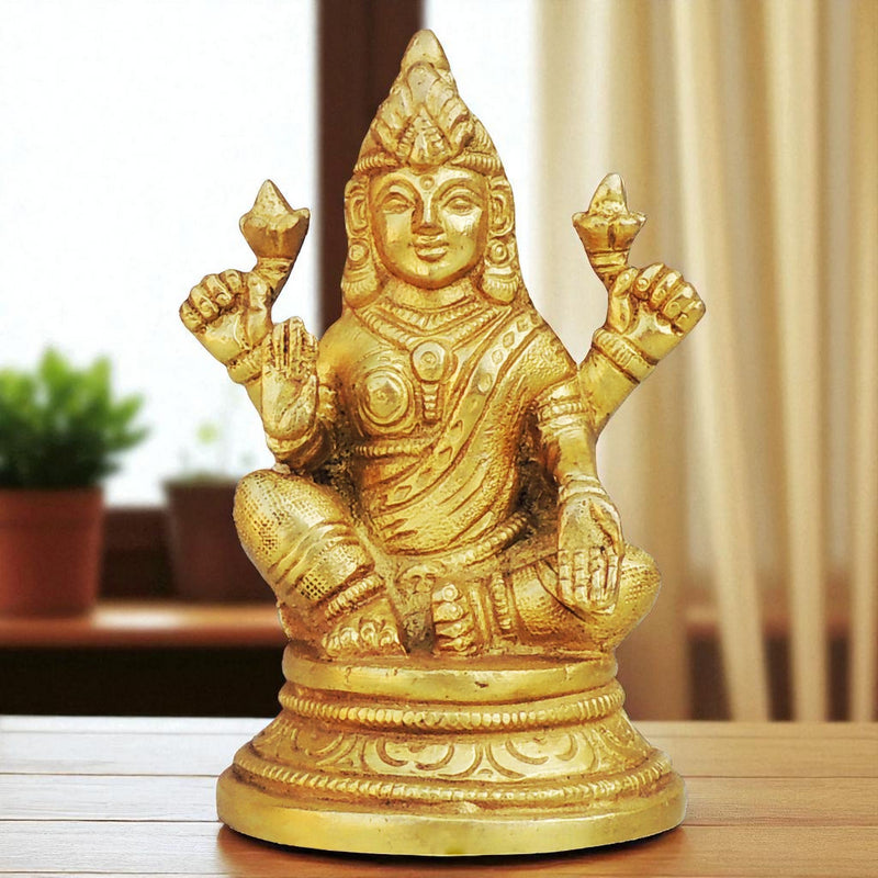 Brass Lakshmi — 4.2"