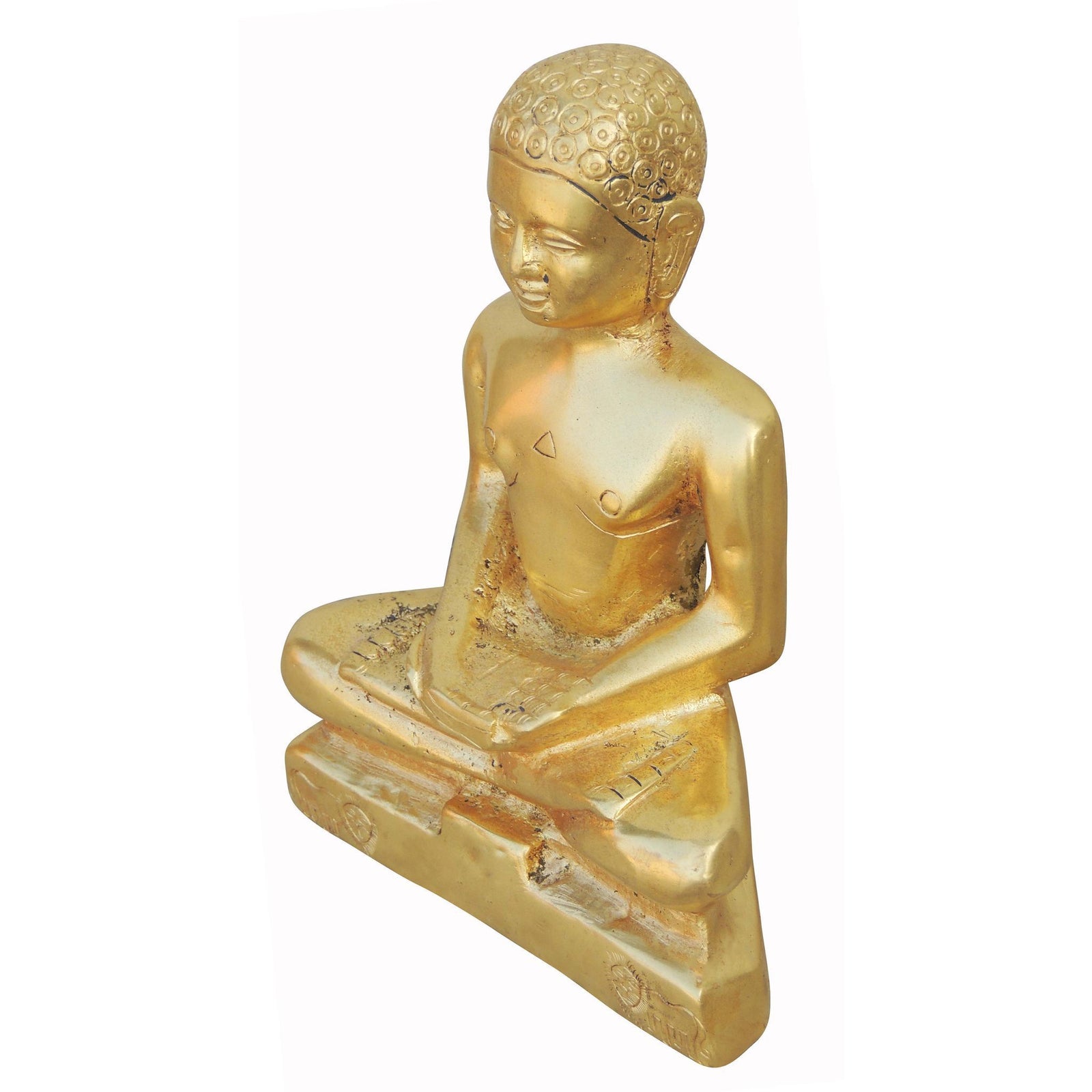 Brass Mahaveer — 8.2"