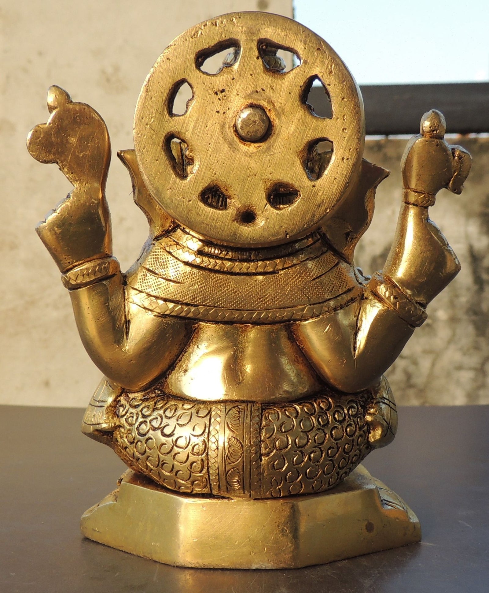Brass Ganesh — 5.5"