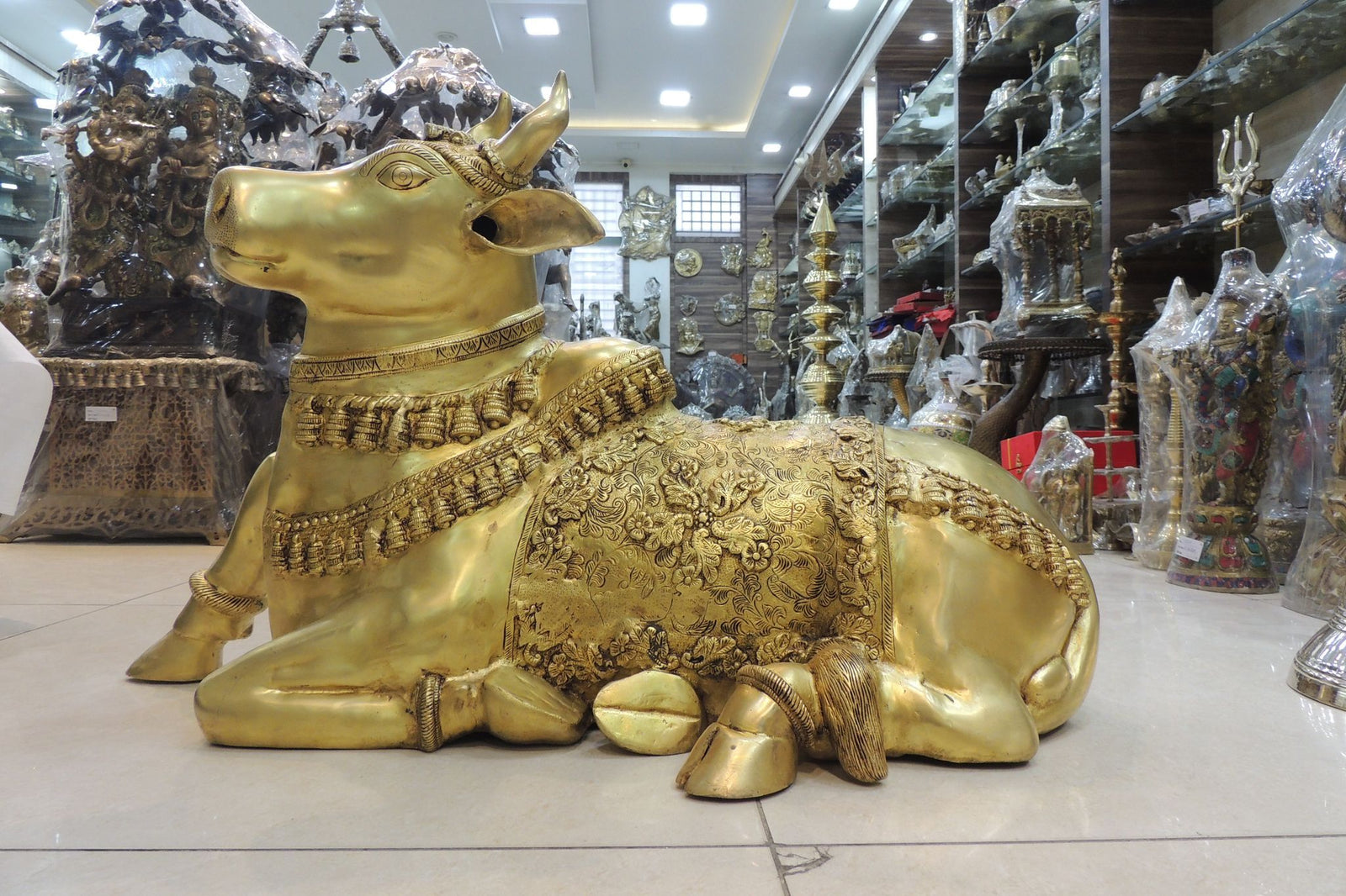 Brass Nandi — 22"