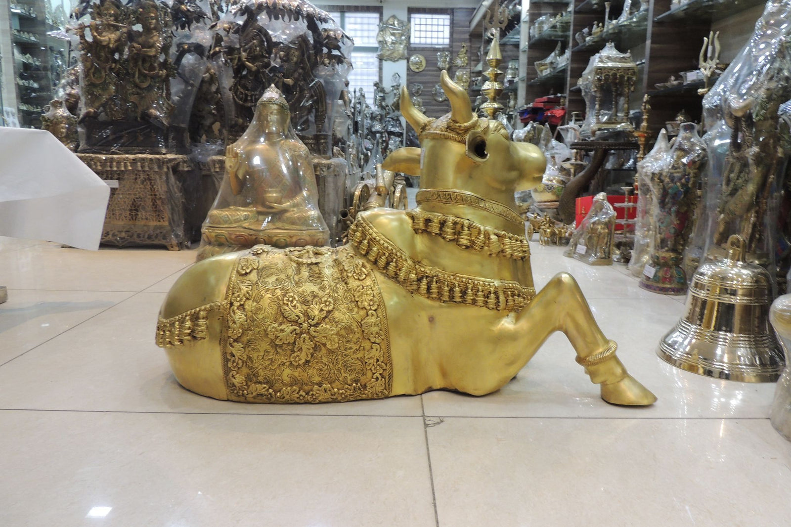 Brass Nandi — 22"