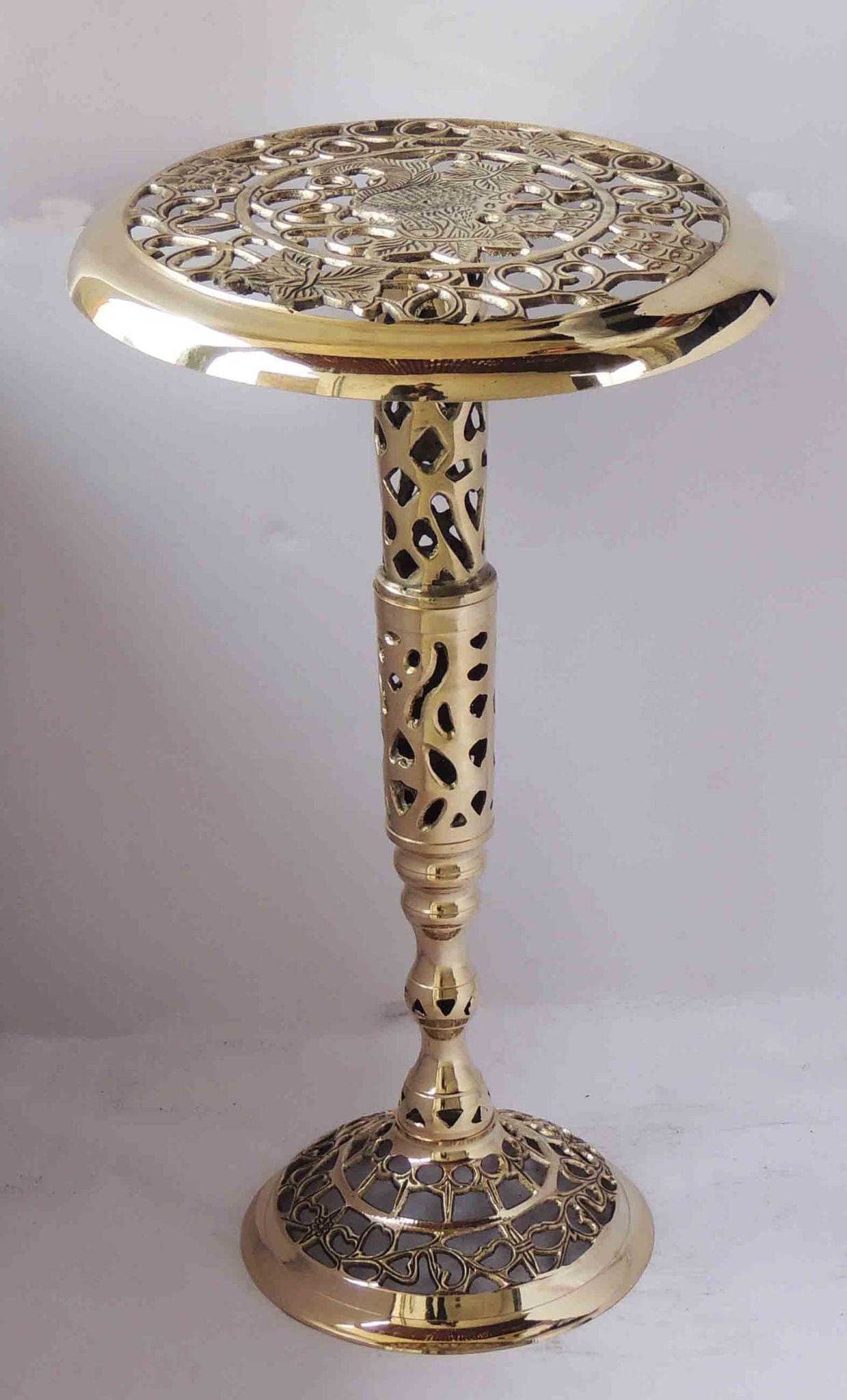 Brass StoolFor — 19.5"