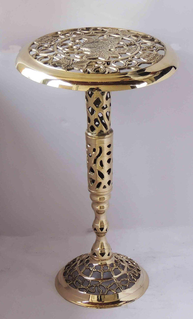 Brass StoolFor — 19.5"