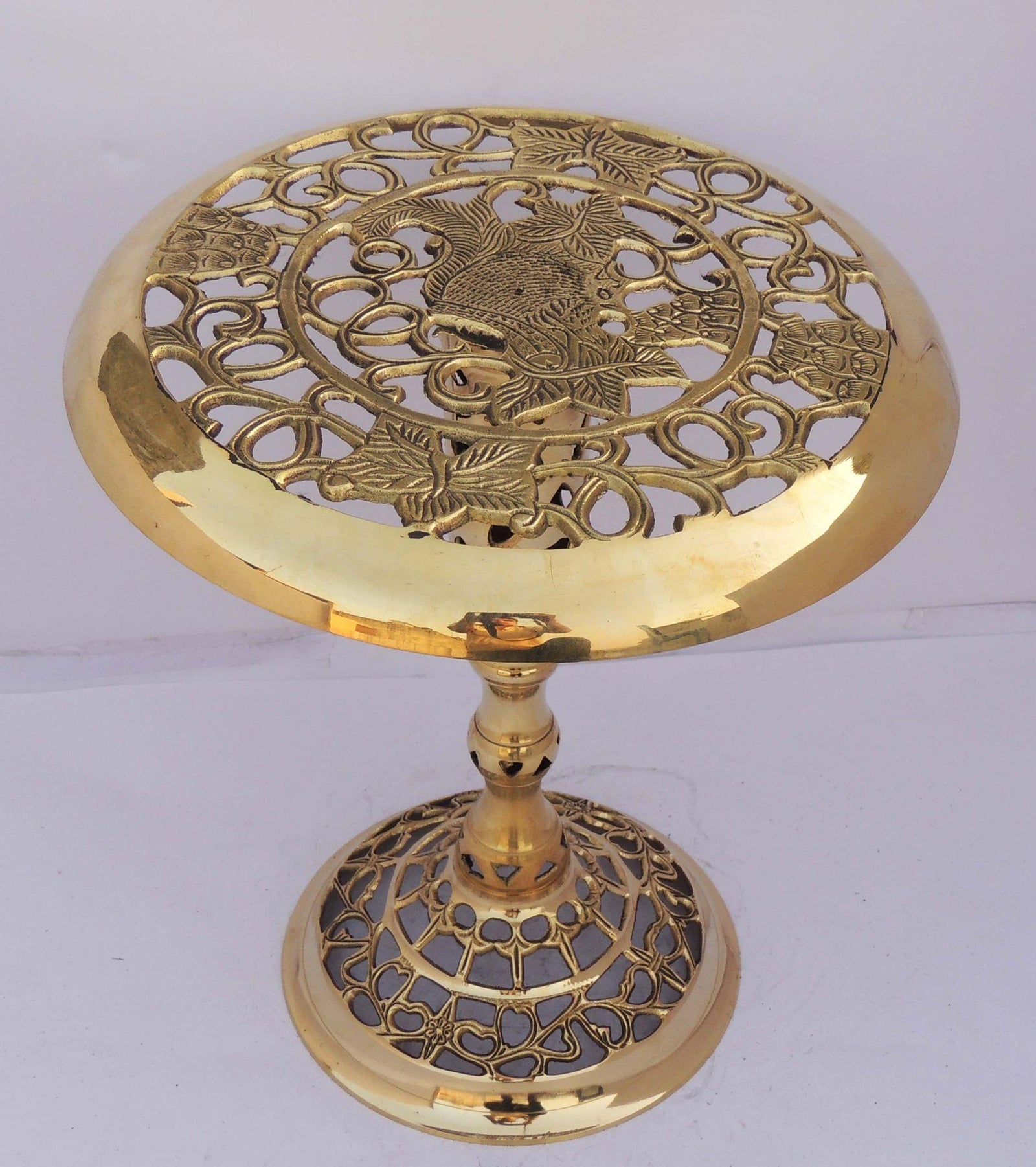 Brass Stool For — 13"