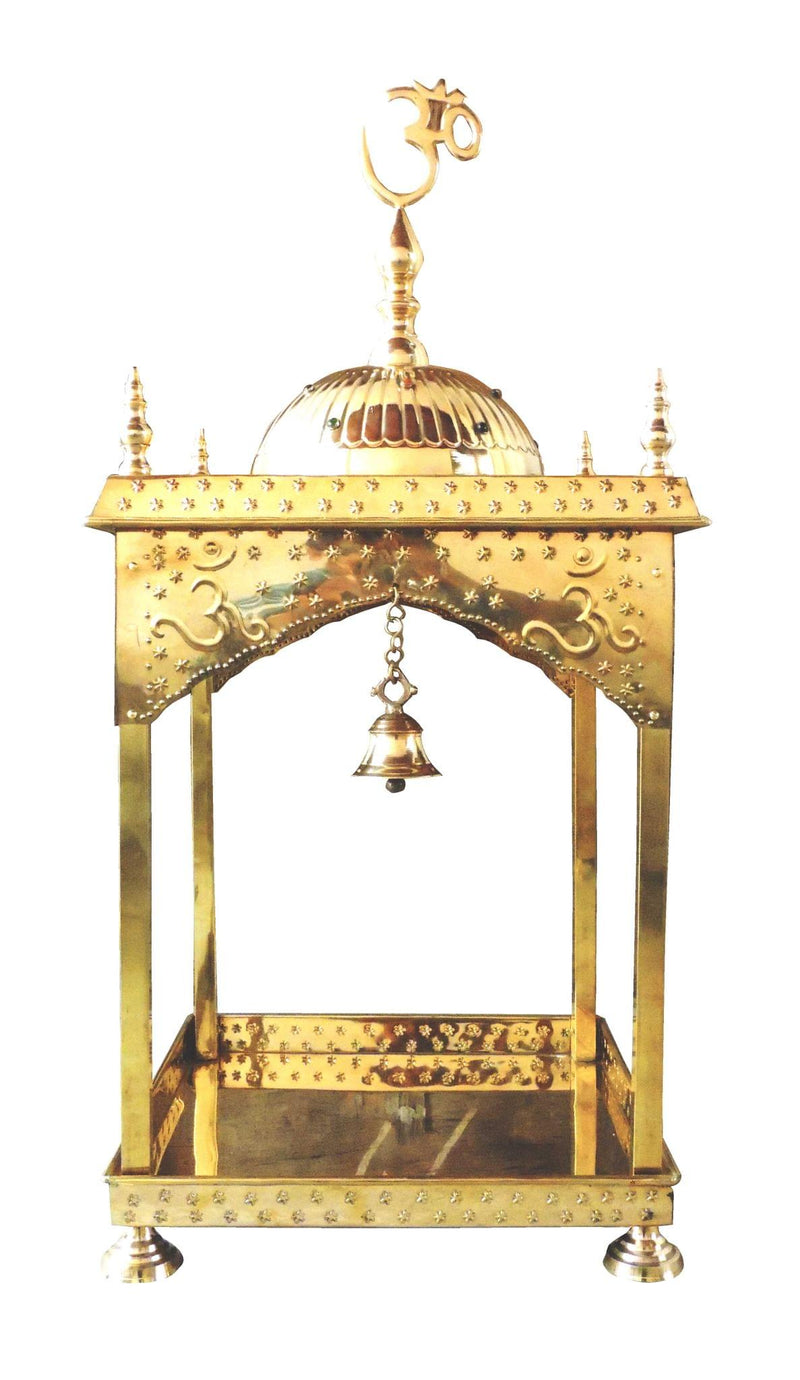 Brass Temple Round Dom — 28"